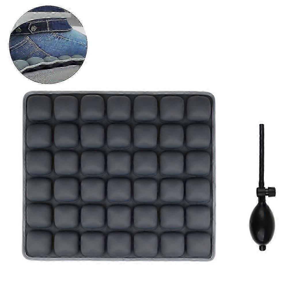 1 τεμ κάθισμα μαξιλάρι φουσκωτό air seat μαξιλάρι αναπηρικό καροτσάκι αυτοκίνητο αναπνεύσιμο κάλυμμα για την πίεση γλουτών διαμορφωμένο γραφείο αναπηρικό καροτσάκι σπίτι Li