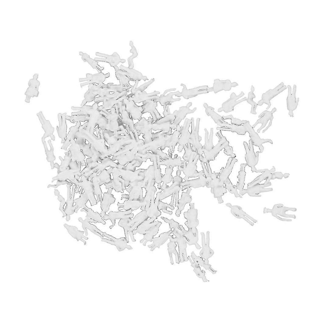 Model Train Unpainted Seated People Passangers Figures 1/150