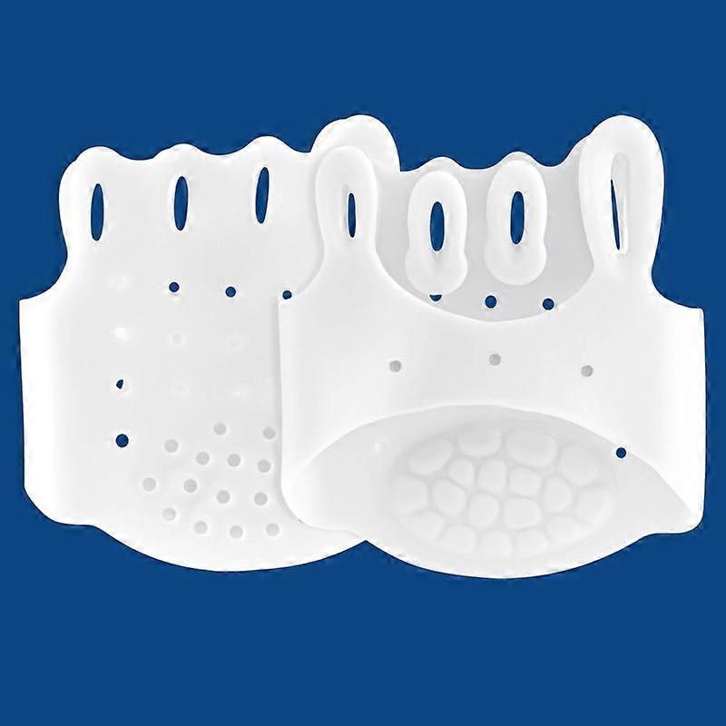 1 pár silikonových chráničů předních nohou, úleva od bolesti, oddělovač prstů, protiskluzový chránič prstů, nástroje pro péči o nohy