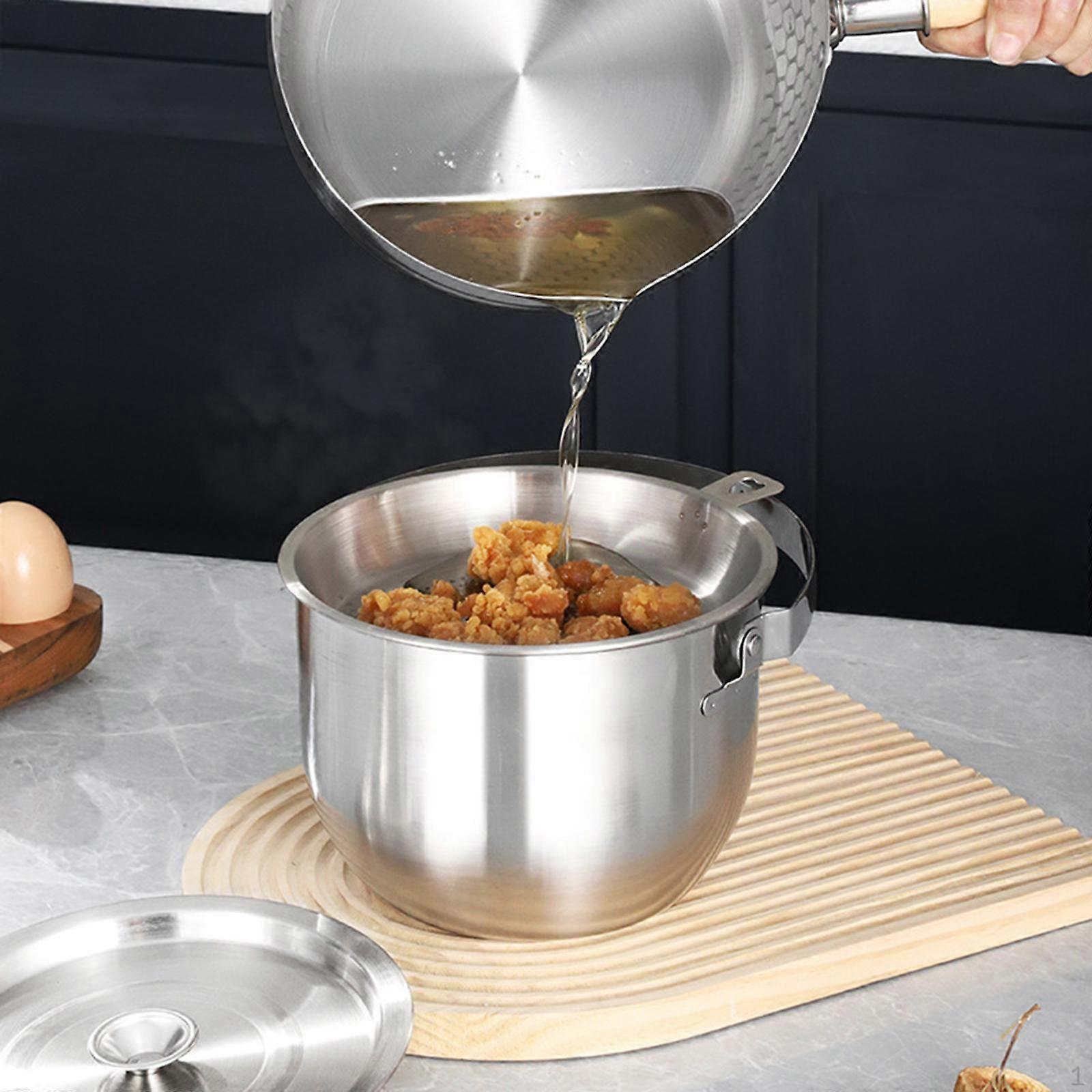 Camping Cookware Set Including Pot with Lid And Handle, Suitable for Commercial Kitchen Applications