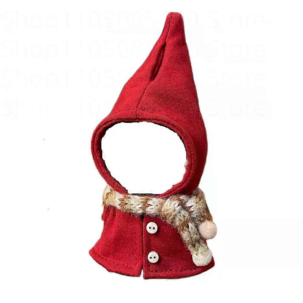 För Labubu 4.0 The Monsters Pin for Love Series Dock Älvmantel Klädsel för Labubu V4 Dockkläder Outfit Accessoarer