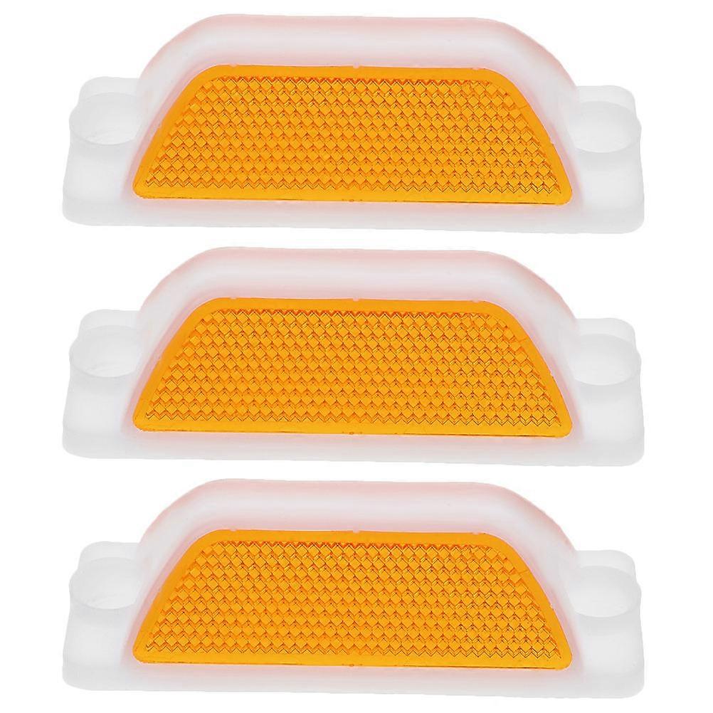 3Pcs Reflective Driveway Road Marker Replacement for Emergency Use
