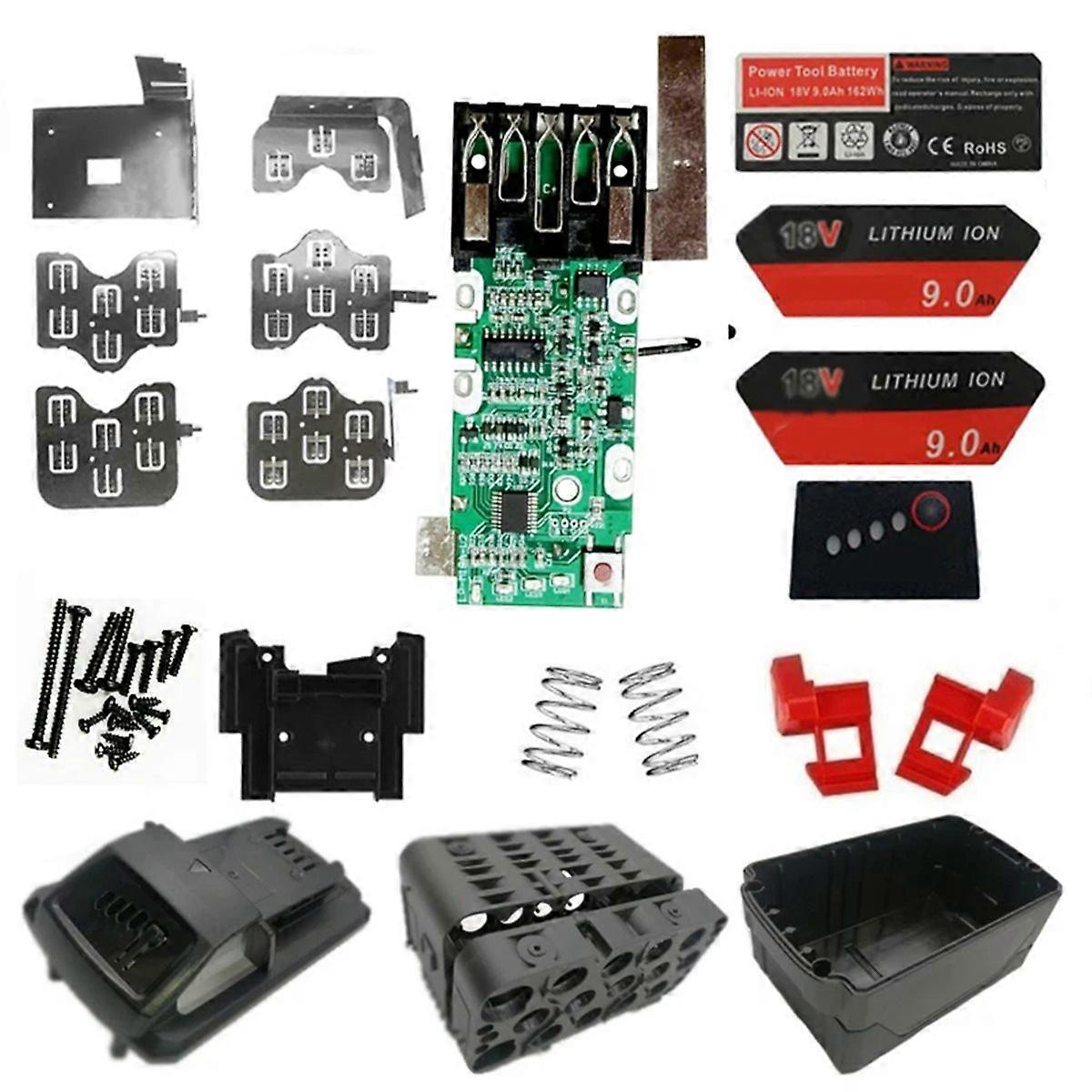  Li-ion Battery Plastic Case Lithium Battery Plastic Case