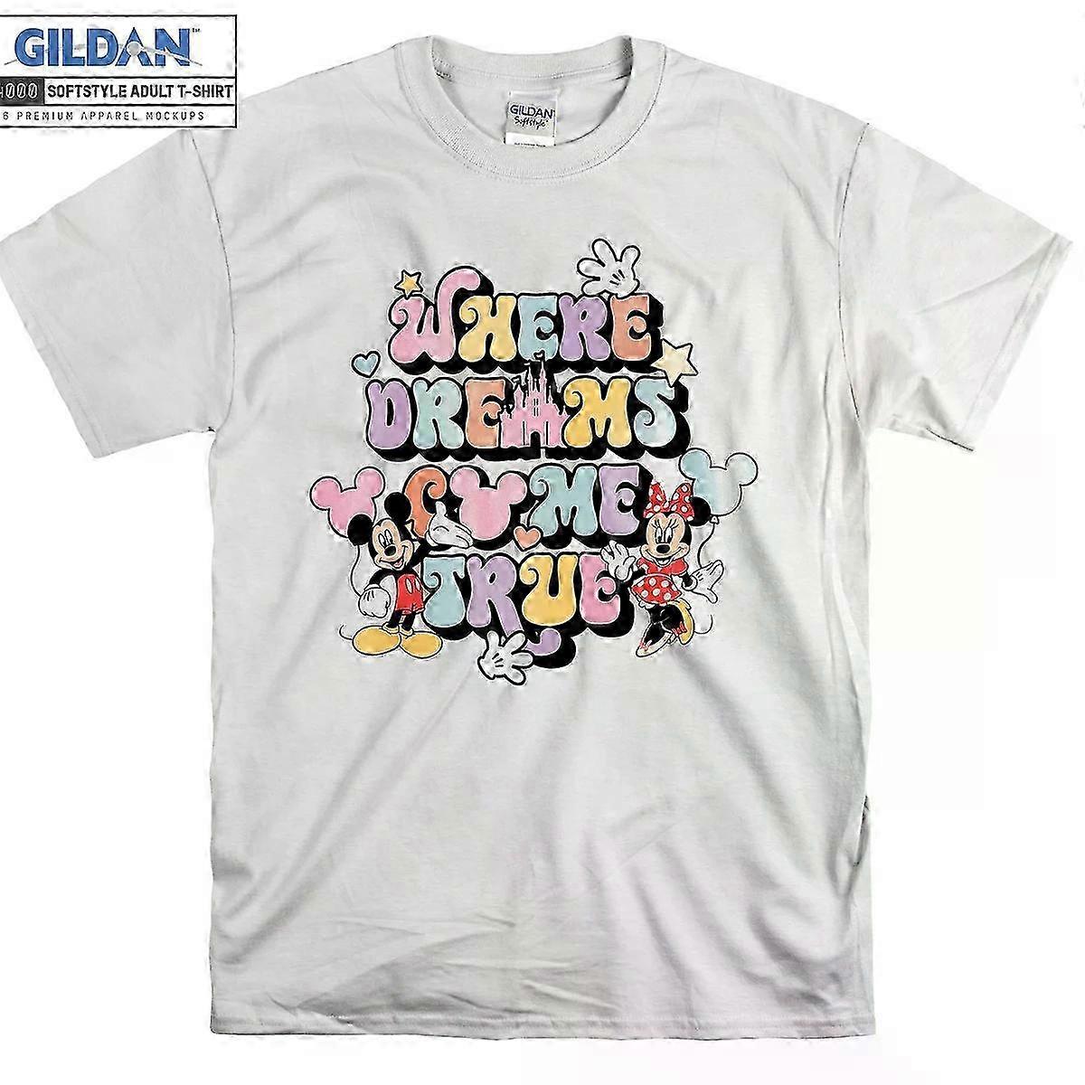 Where Dreams Come True D -t-paita