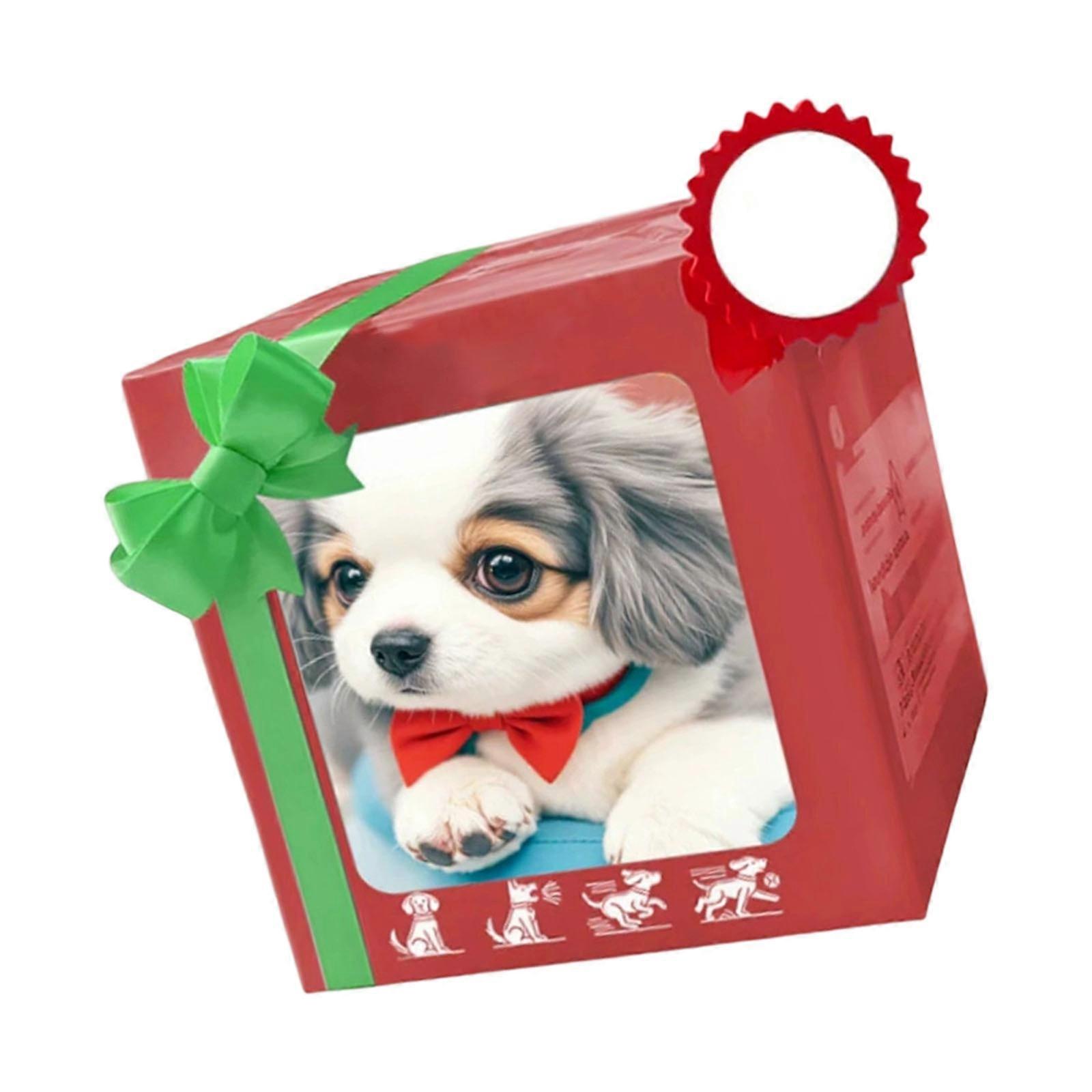 Smarts Realistic Robot Puppies AI Robot Dog,Interactive Plush Dog Robot Walking,Barking,Tail Wagging Kids Adult Toy Multicolor