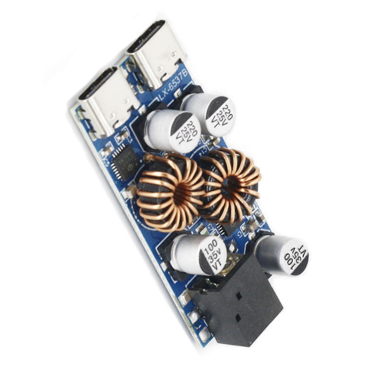Intelligent 30W Power Delivery Board Universal Device Compatibility Voltages Conversion Enhances Thermal Performances Multicolor