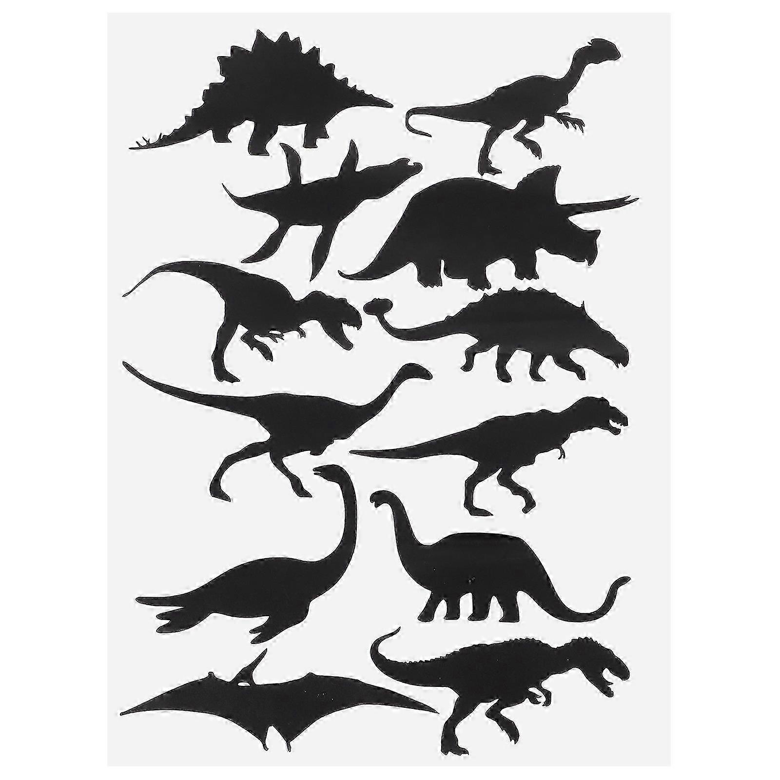 Dinosaur Wall Decals Removable Self-Adhesive Creative Design 30X22.5X0.1CM 1PC