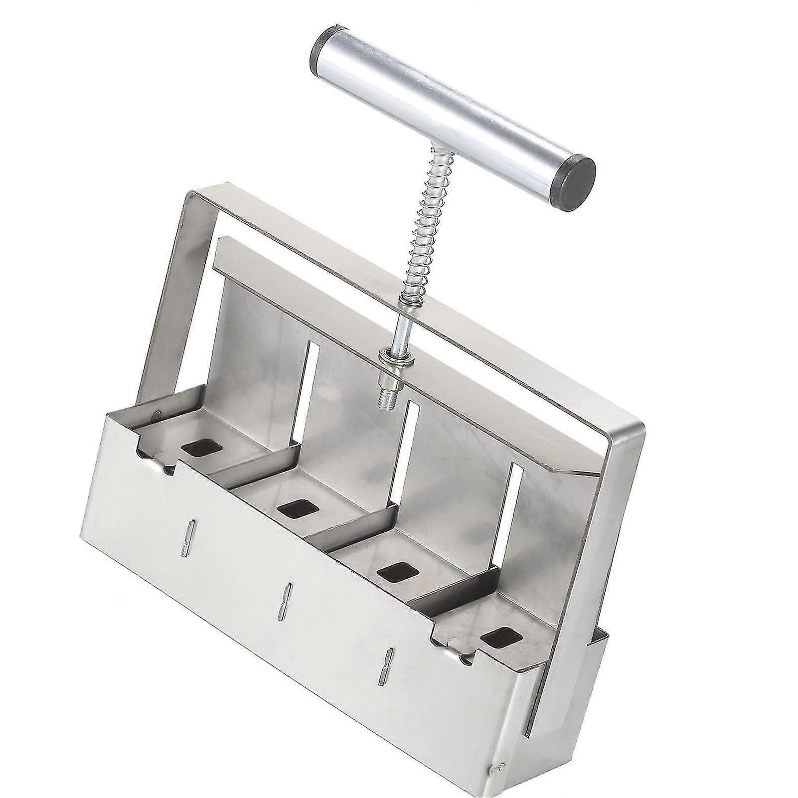 Handheld Soil Blocker 2-inch Soil Block Maker Soil Blocking Tool With Dibbles Dibbers For Garden Prep