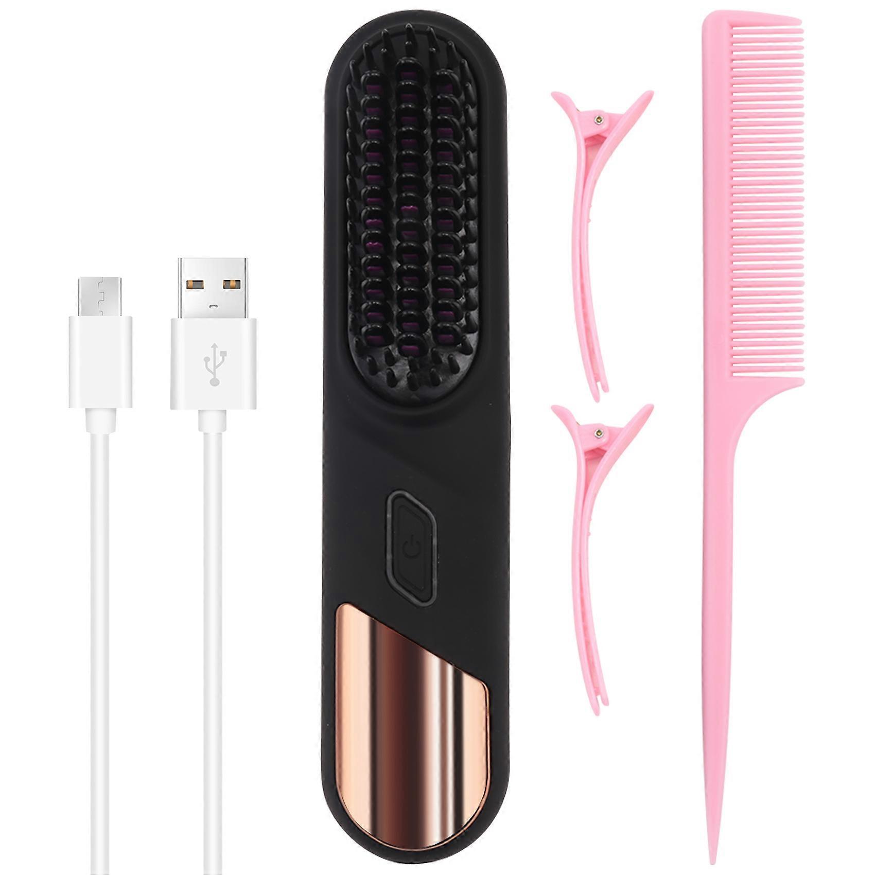 Cordless Straightener Electric Hair Brushes
