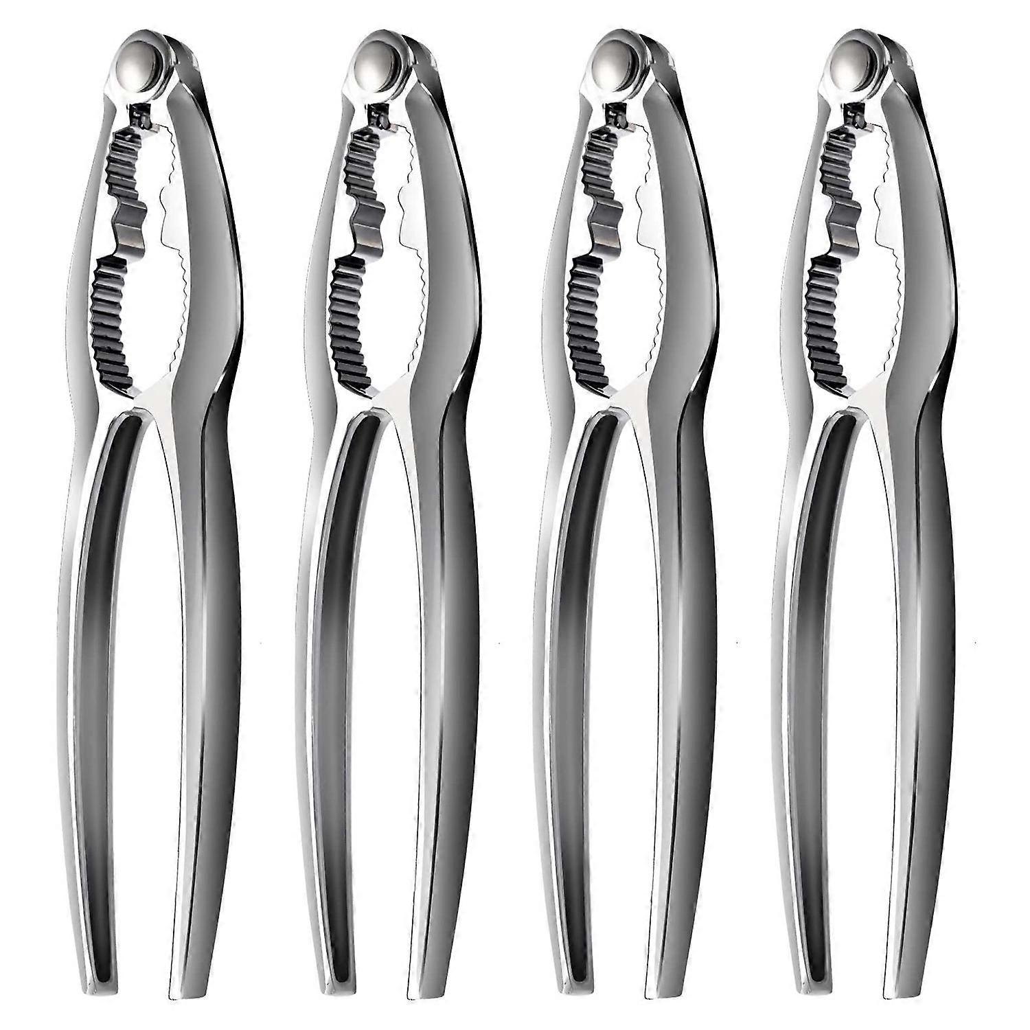 Seafood Tool Kit Lobster Crackers Set of 4, Crab Leg Cracker Tools, Seafood Crackers Nut Cracker Set