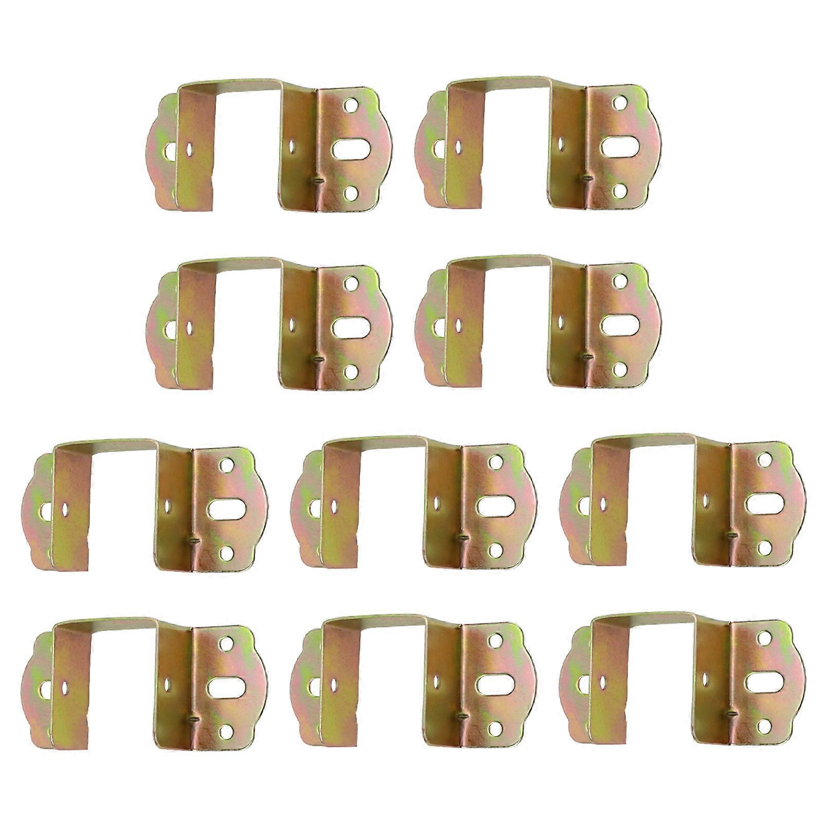 Bed Frame Board Clamps Hinges Easy Installation Bed Beam Stabilizers Space saving Solution Bed Hinges/Bed Insert Durable Multicolor