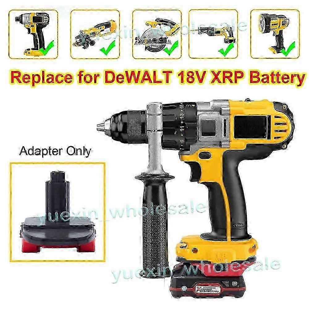 Adapter For Lidl Parkside X20V to Dewalt Replace for Dewalt 18V XRP NI-CD Battery (Not include tools and battery)
