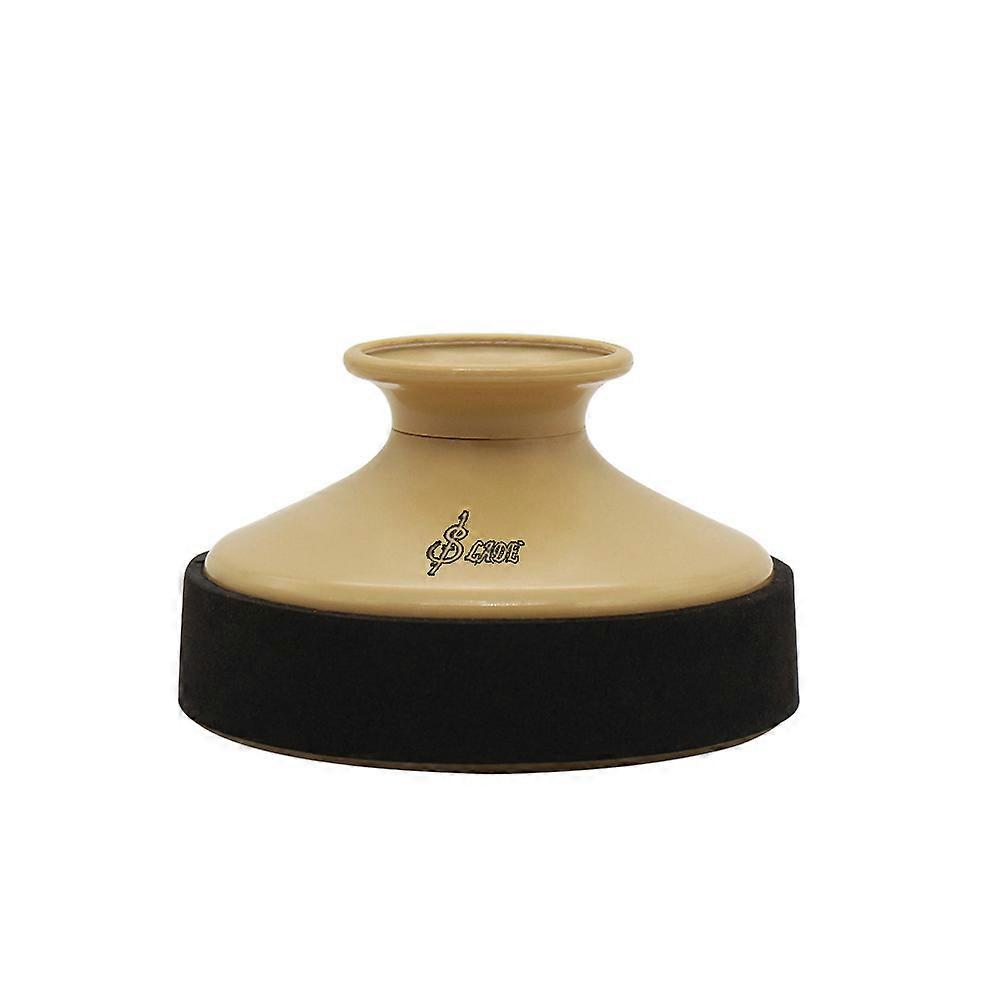 Altsaksofonlyddemper Høykvalitets treblåseinstrumenttilbehør Rund lett ABS lyddemper for altsaksofon