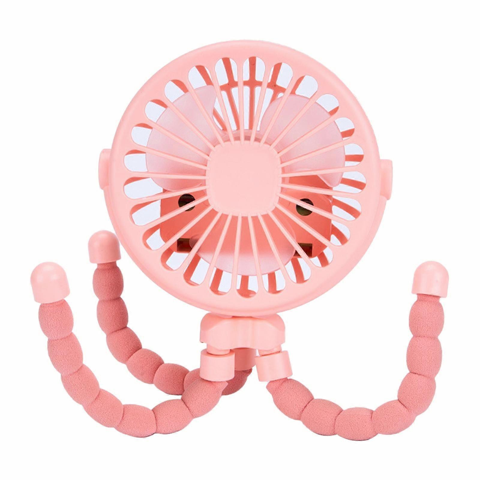 Air Cooler Multi Functional Student Stroller Portable Usb Rechargeable Lithium Battery Mini Small Fan