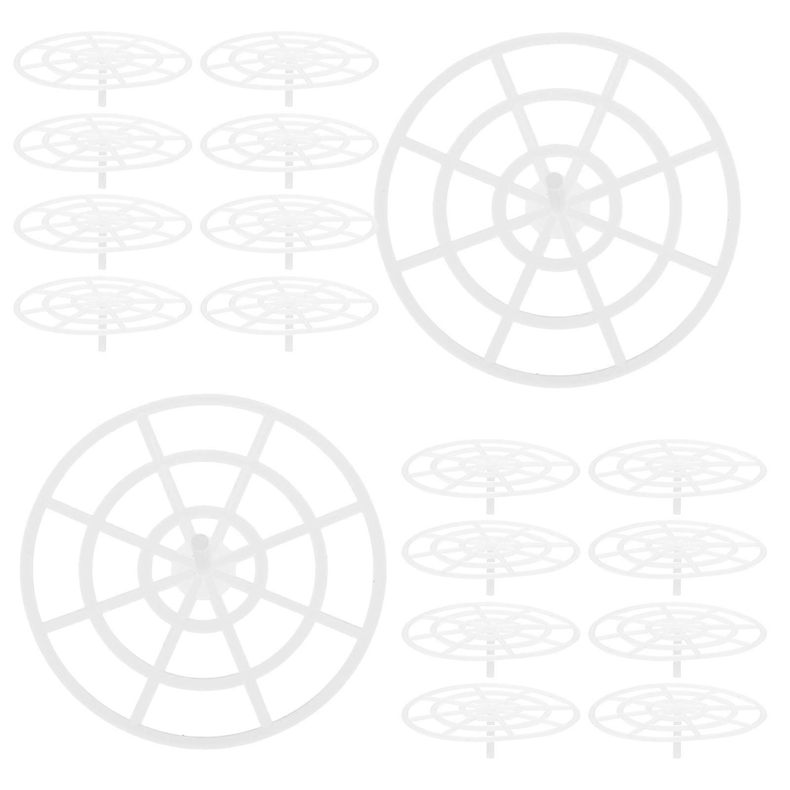 Pickle Press Plastic Mesh Plate for Fermentation 20Pcs Jar Presser Tool