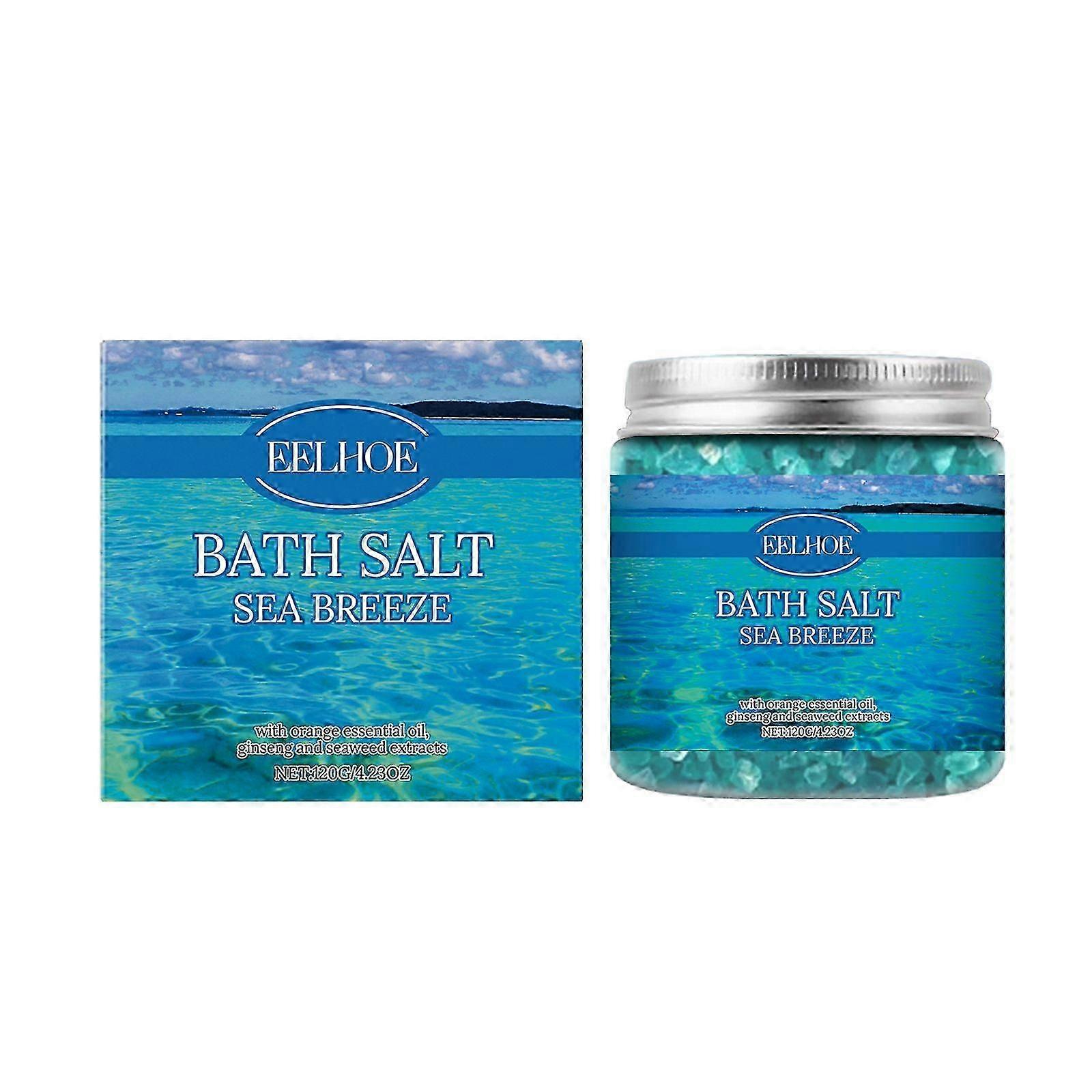 Revitalizing Ginseng & Peppermint Bath Sea Salt  Deep Cleansing, Moisturizing, Spa-Quality Relaxation