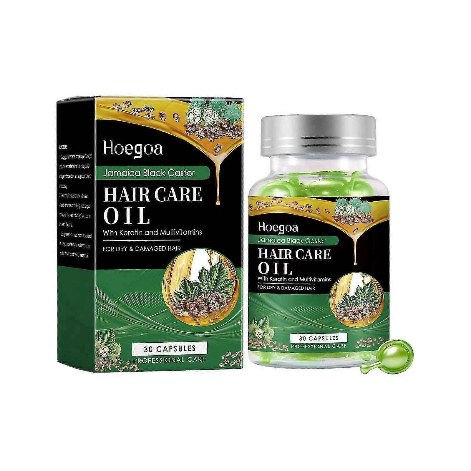 Black Castor Oil Capsules for Deep Nourishment