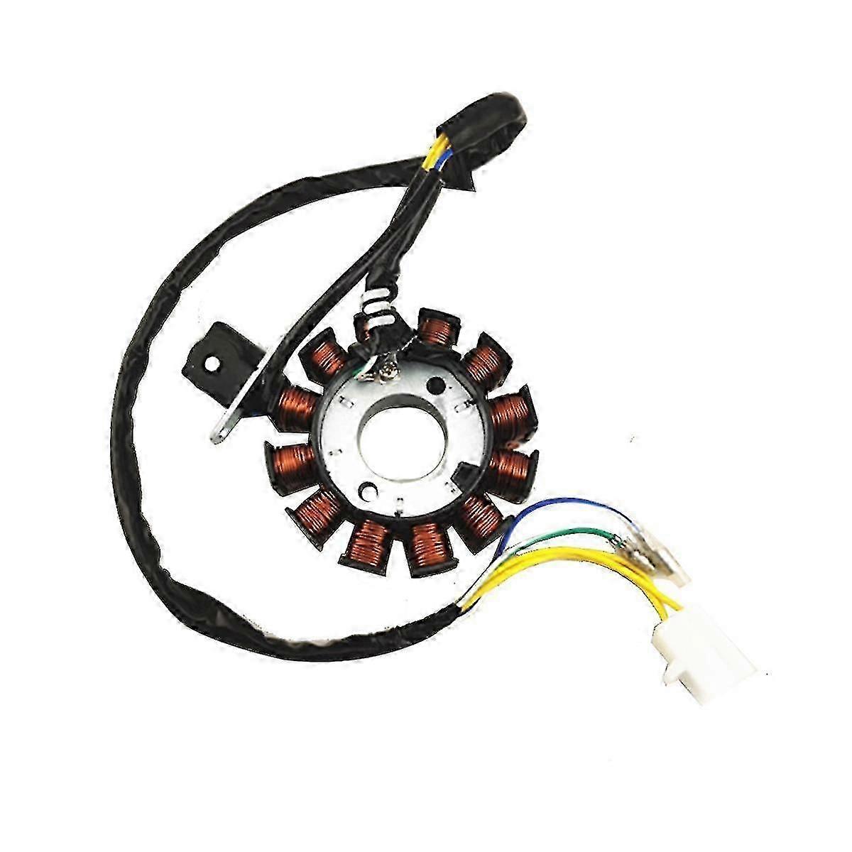Coil 12 Pole Stator DC Coil Ignition Stator for GY6 125Cc 150Cc ShwyNO.1069