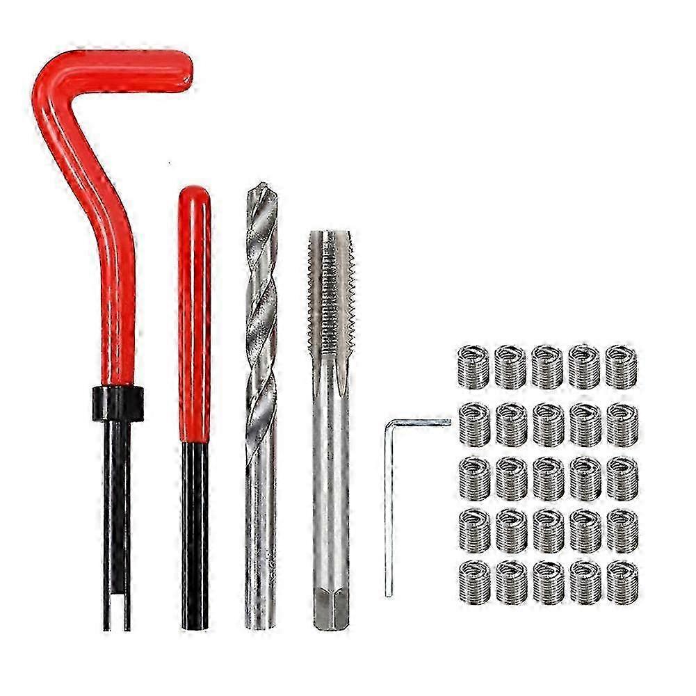 Thread Repair Kit M5 M6 Metric8 Metric10 Threaded Tool Twist Drill Bits