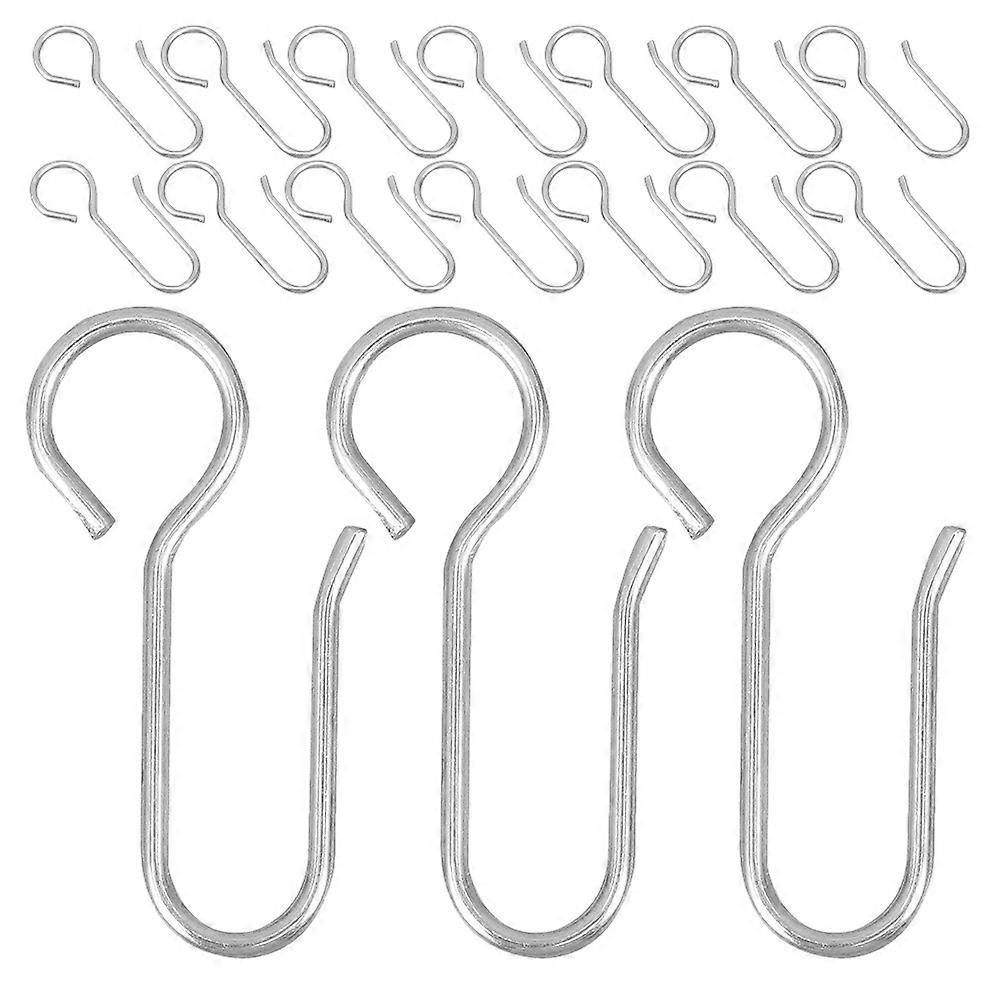 Ceiling Decoration Hooks Ceiling Curtain Hooks for Easy Install 50Pcs
