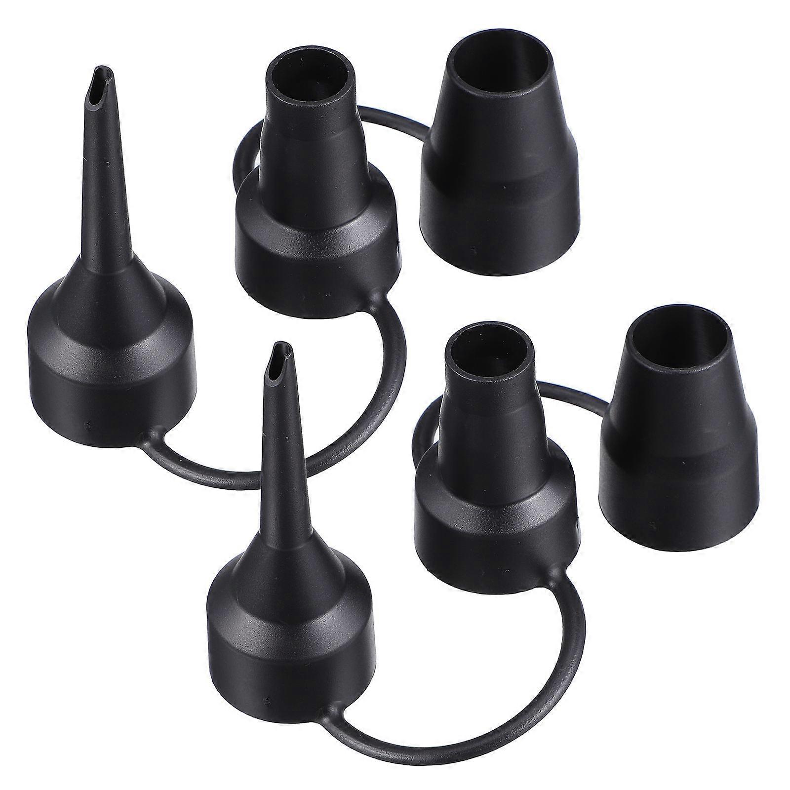 Air Inflator Nozzle Plastic Pump Nozzle for Use 6Sets