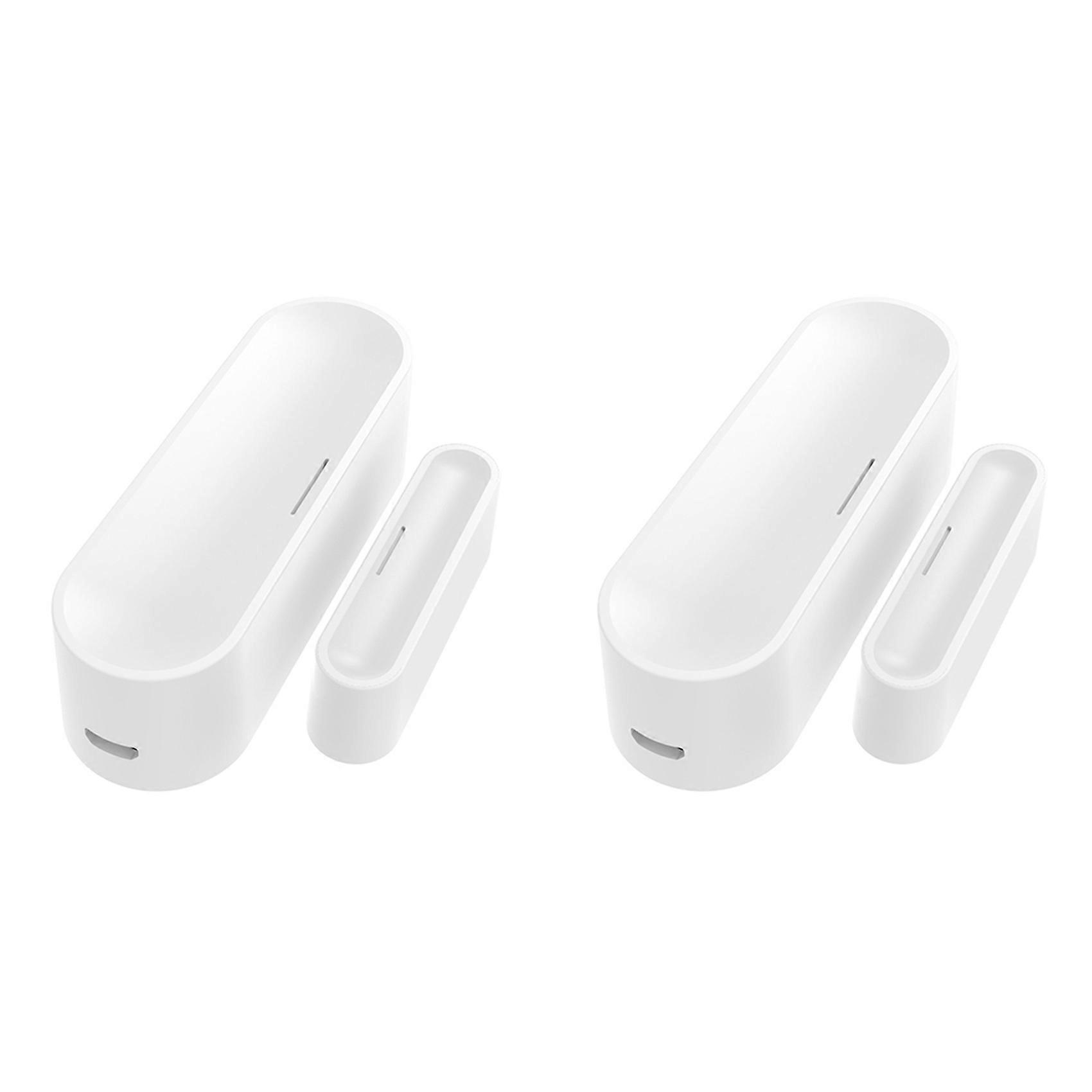 2X Tuya Matter Thread Door Window Sensor USB Powered Smart Home Smart Door Sensor Alarm for Home Security&Automation
