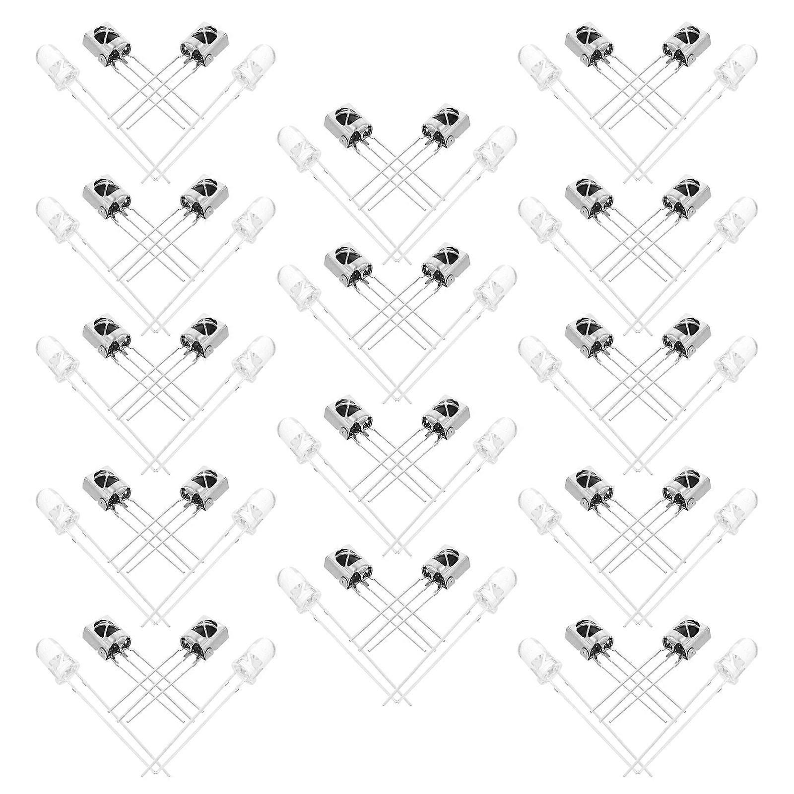 Infrared Emitter Diode Ir Remote Control Kit for Electronics Project 30Pair
