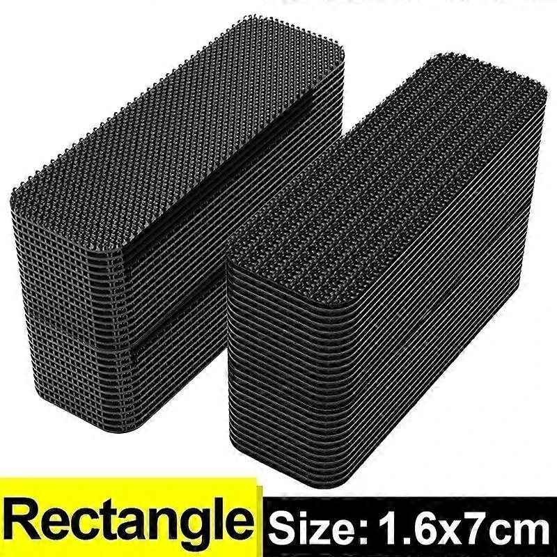 20/10/5Pairs Adhesive Fastener Tape Carpet Fixing Sticker Double Side Hook-and-loop Fastener Auto Carpet Pad Comforter Fixing