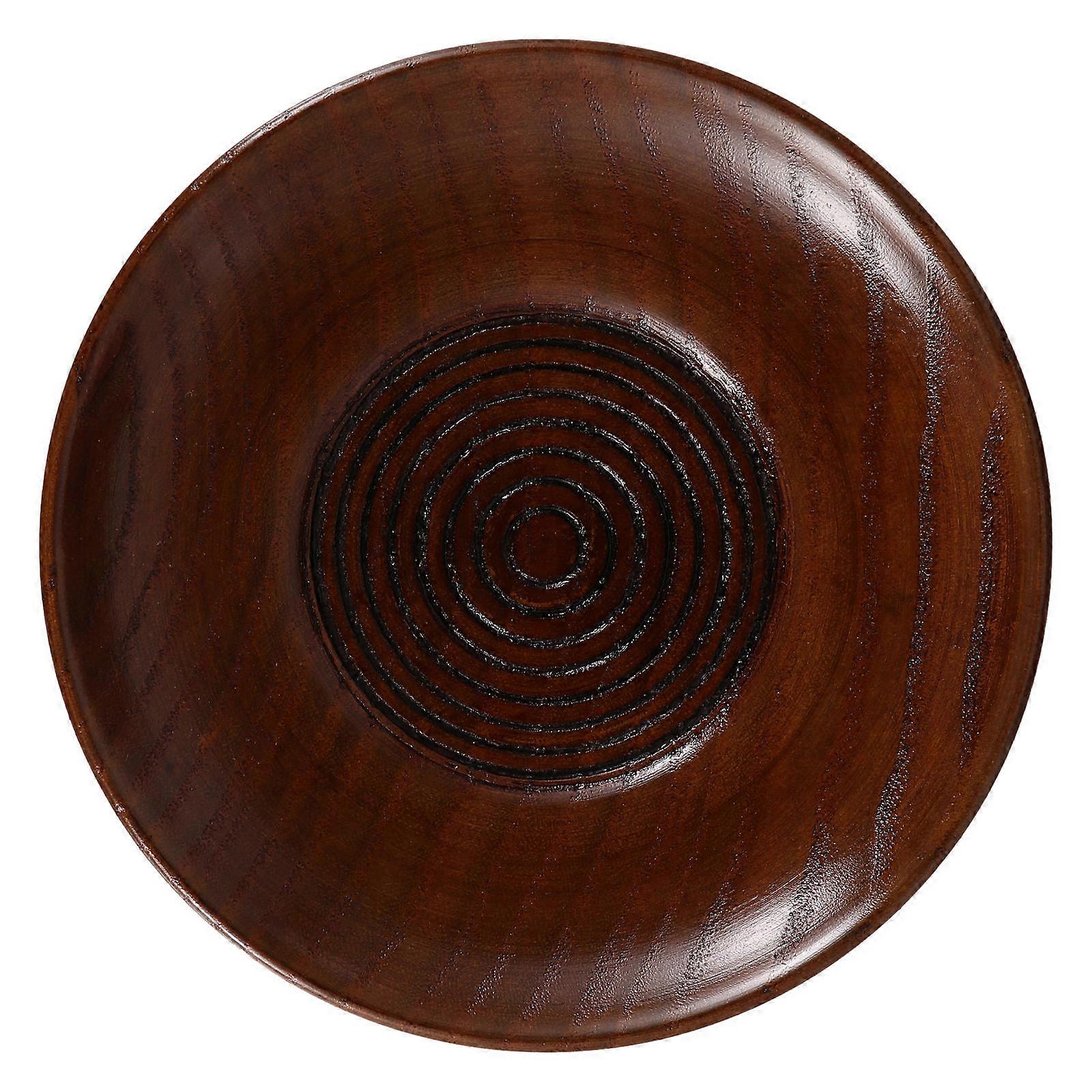 Brown Coaster for Kitchen Use Adds Beauty to Dining Table with Stable Performance 1Pc Round
