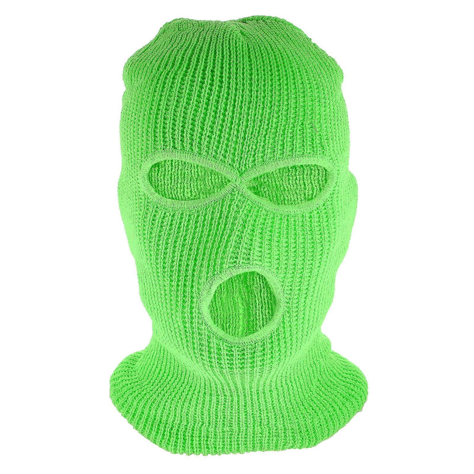 Ski Knitted Ski for Use Warm Full Face Cover