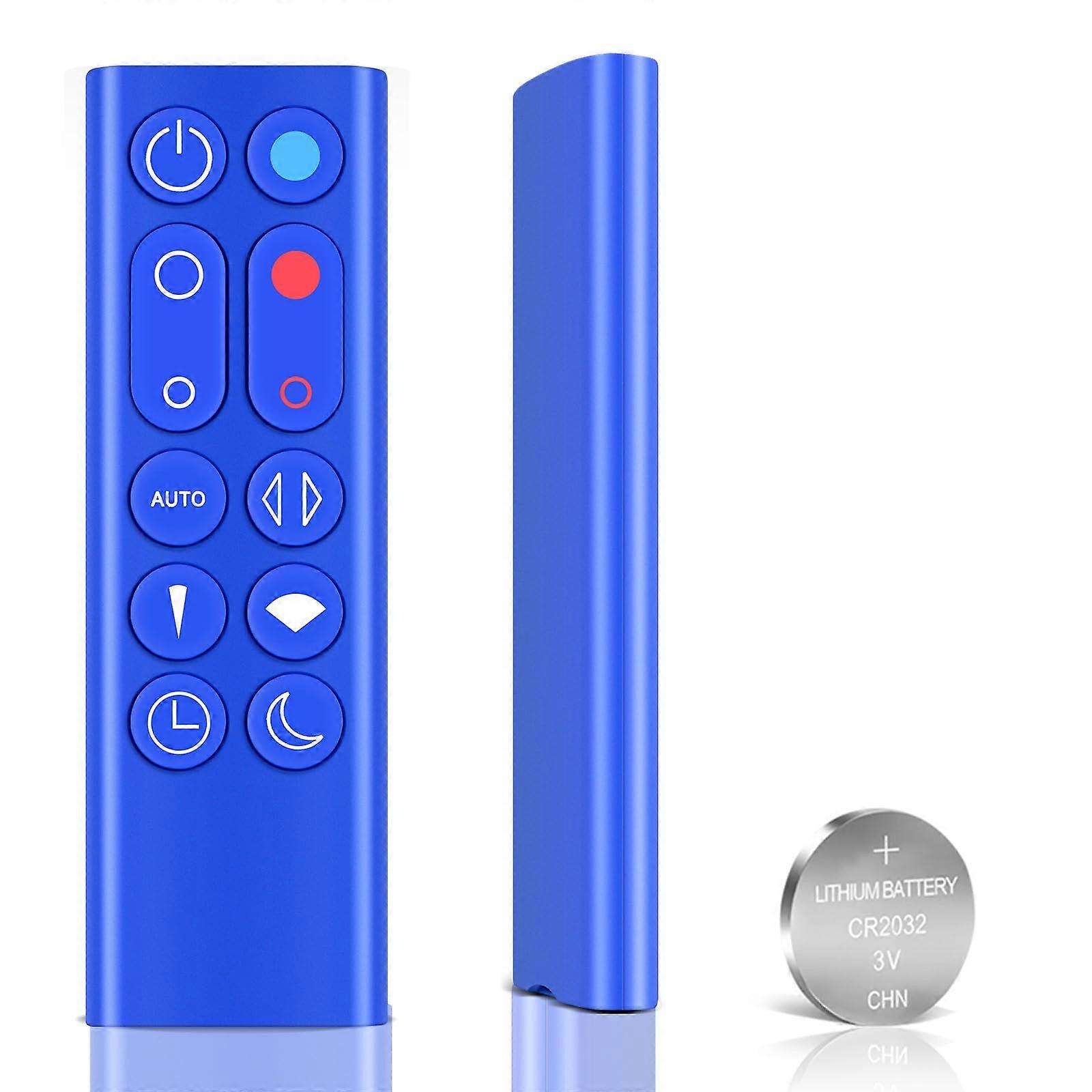 Replacement Remote Control Blue for Dyson HP02 HP03 Hot Cool Fan Heater Air Purifier