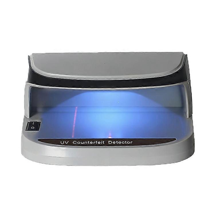 Desktop Counterfeits Bill Checkers with Ultraviolets and Magnifiers for Portable Rechargeable Use in Currency Verification Energy Saving Design