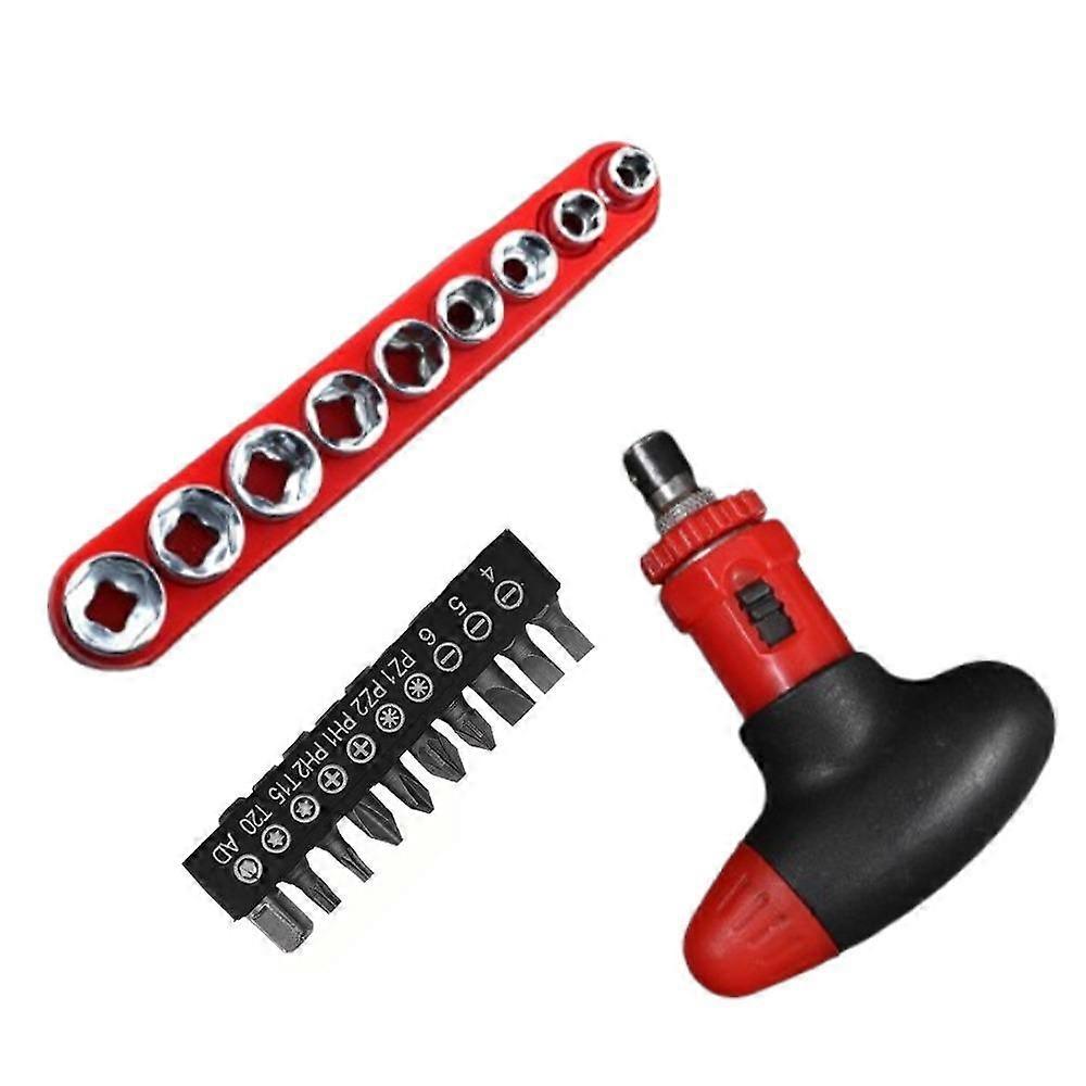 Rotate Forward Reverse Ratchet Bit T Type Fast Screw Driver Bit  Electric Screwdriver