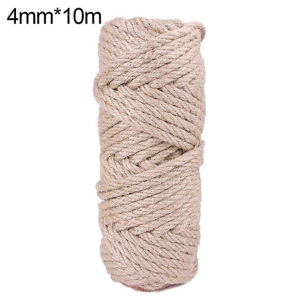 Replacement Jute Twine Cat Tree Scratching Toy Binding Rope Cat Scratcher Rope Twisted Sisal Rope