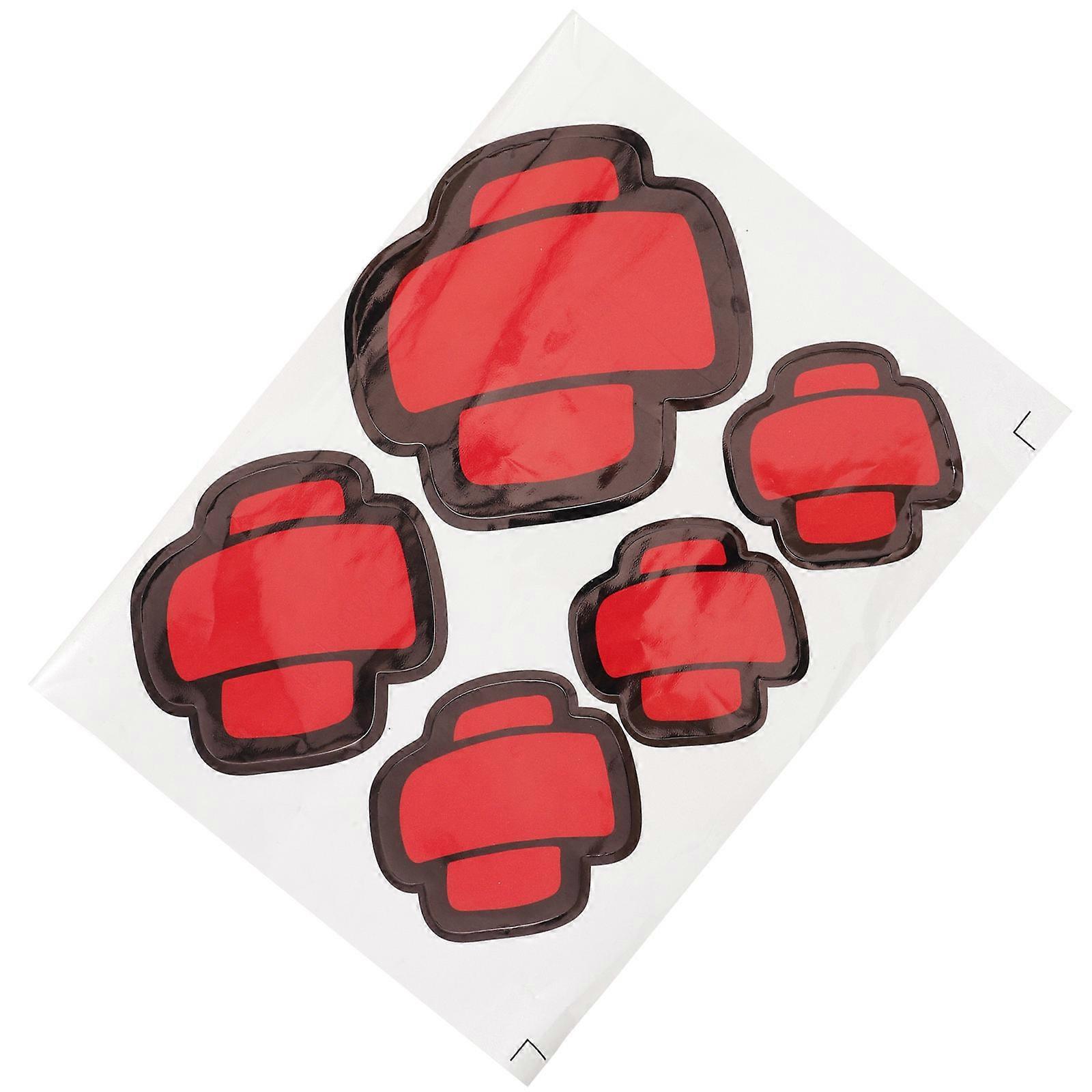 Car Sticker Auto Exterior Decor for Car Use 1Set Motorcycle Decor Patch