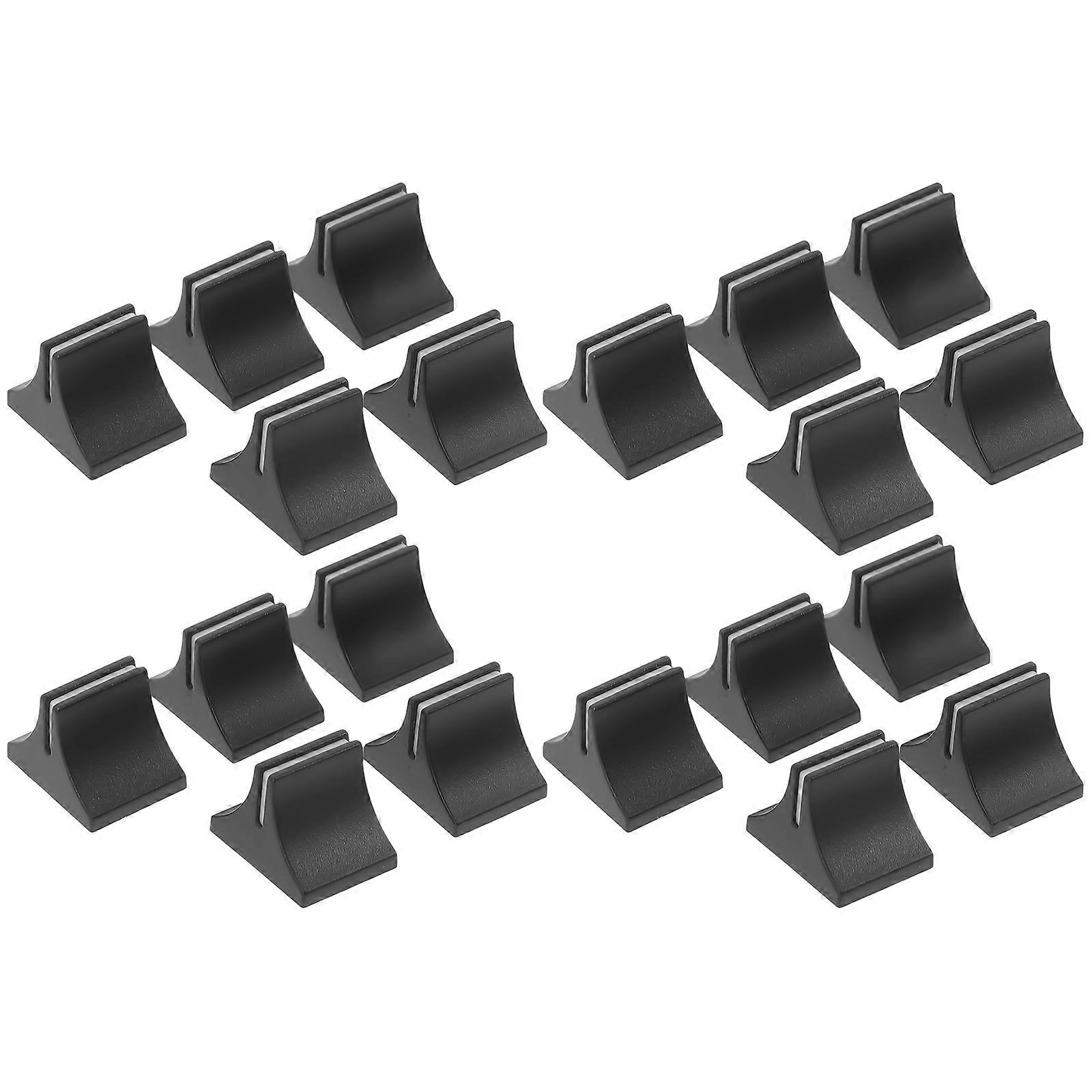 Potentiometer Knob Caps Plastic Slider Caps for Mixer 40Pcs Black