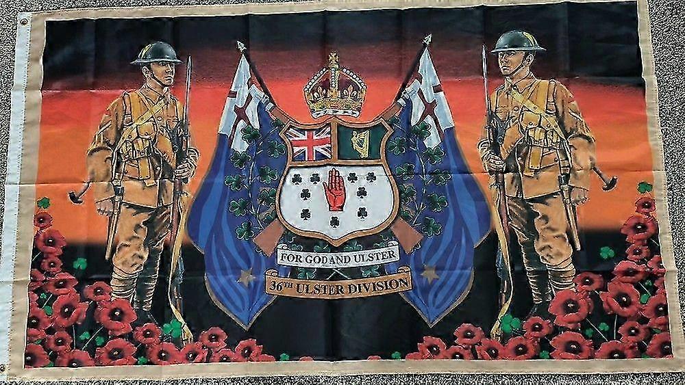 36th Ulster Division Remembrance Day Flag Type035