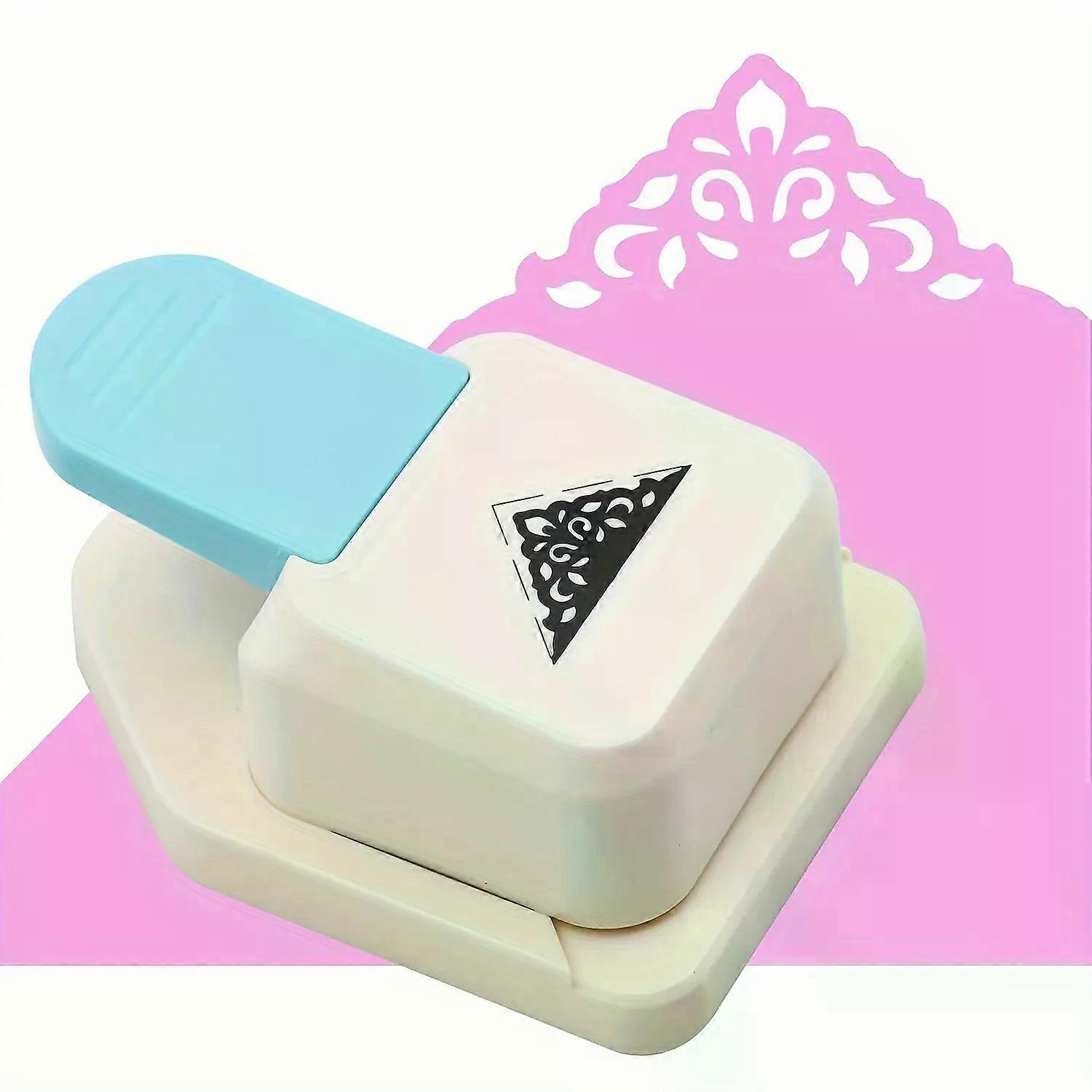 Craft corner punch & triangular flower pattern corner punch scrapbooking supplies flower shape punch