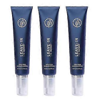 3x Leave-in Split End Mender Serum - Instantly Repairs Damaged Hair & Split Ends for Smooth Shiny Hair