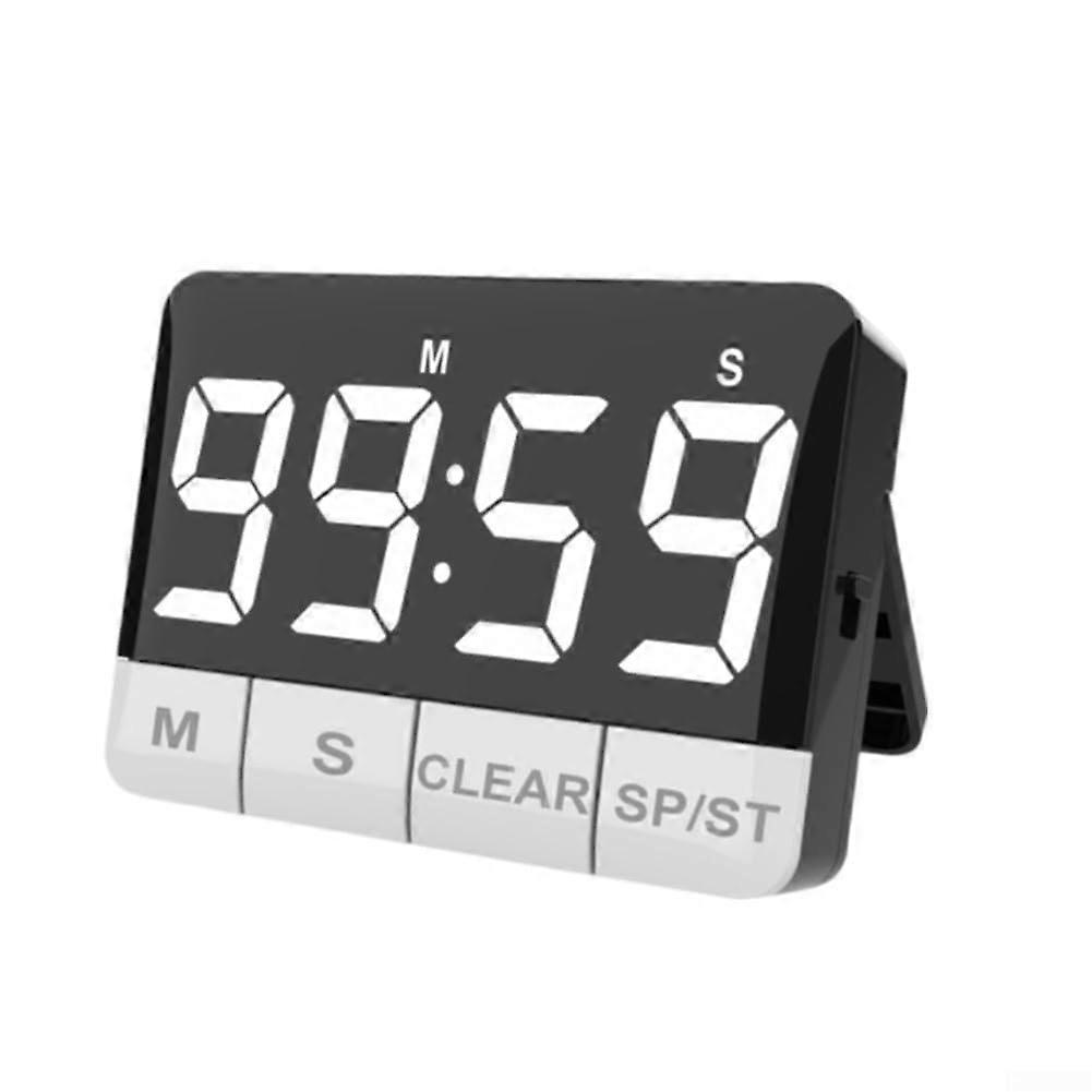 Kitchen Timer Magnetic Mount Large Display Adjustable Volume Digital Countdown for Cooking and Study