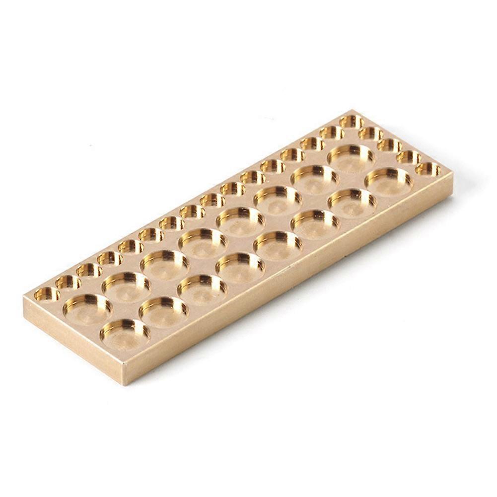 Copper Watch Accessory Storage Box Multifunctional Tiny Screw Classification Storage Plate for Watc