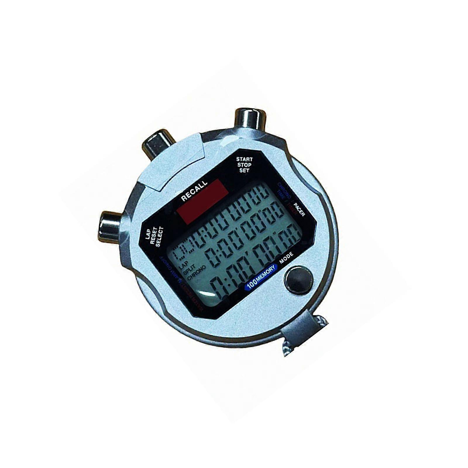 Multiple Function Electronic Timingdevice with 3 Row 100 Lane Display for Referees in Athletic Incidents Ensuring Tall Accuracy Multicolor