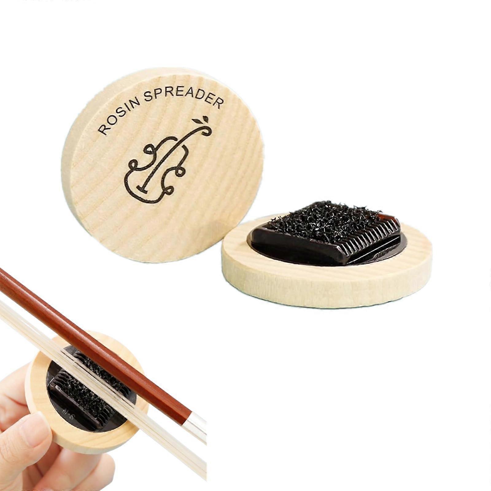 Professional Violin Bow Comb for Even Rosin Distribution and Smooth Hair Alignment