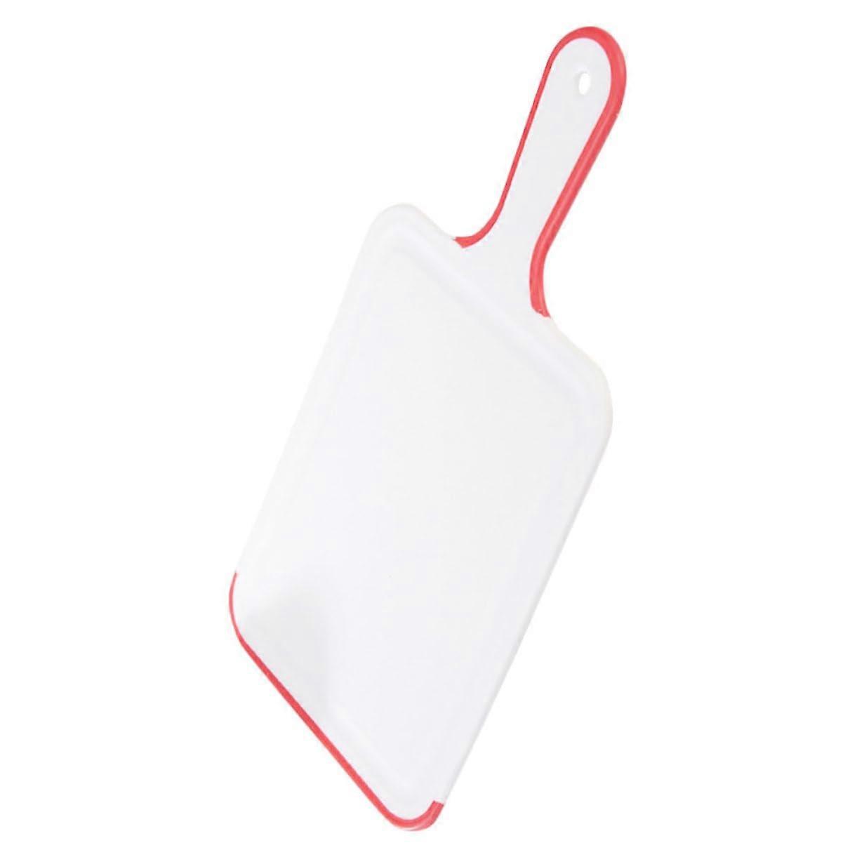 Plastic Cutting Board Mat with Handle, Flexible Lightweight Design for Easy Clean Food Prep