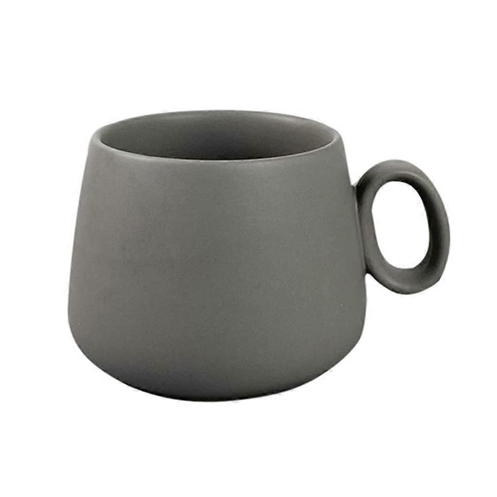 Ceramic Coffee Mug with Handle Matte Colorful Design Microwave and Dishwasher Safe Tea Cup