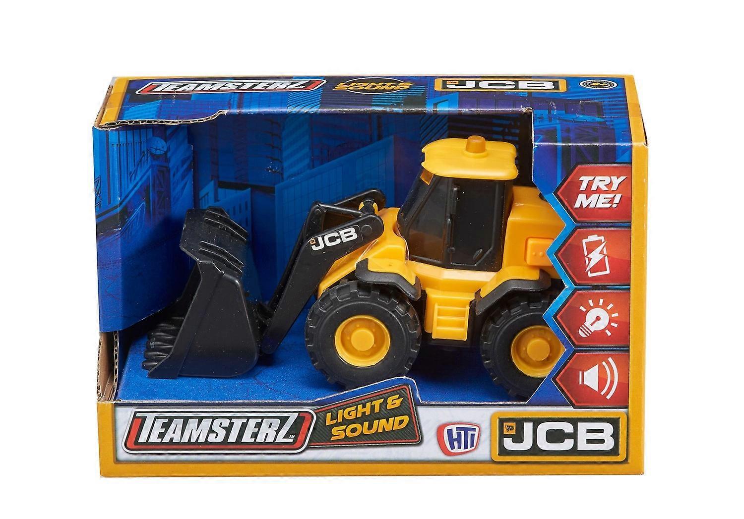 Jcb Wheel Loader with Light & Sound, 15cm
