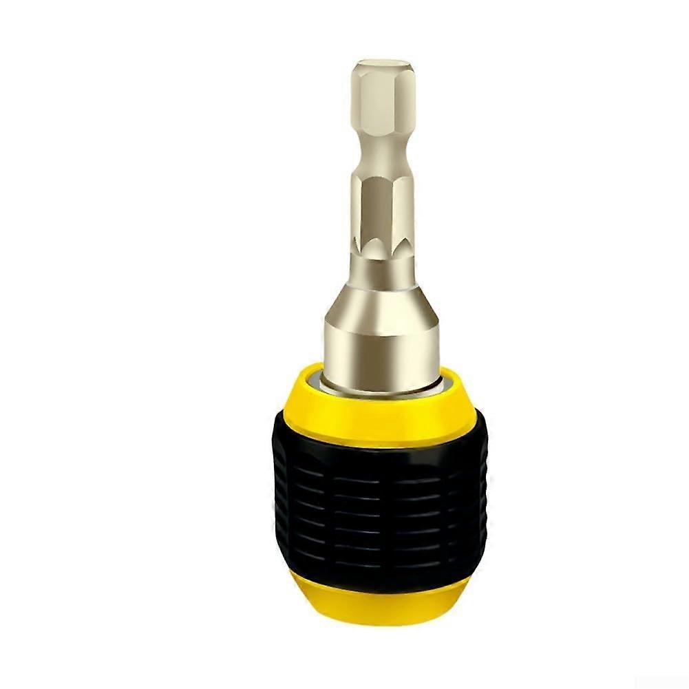 Quick Change Drill Bit Adapter with 1/4 Inch Hex Shank and AntiSlip Handle Screw Extractor Tool