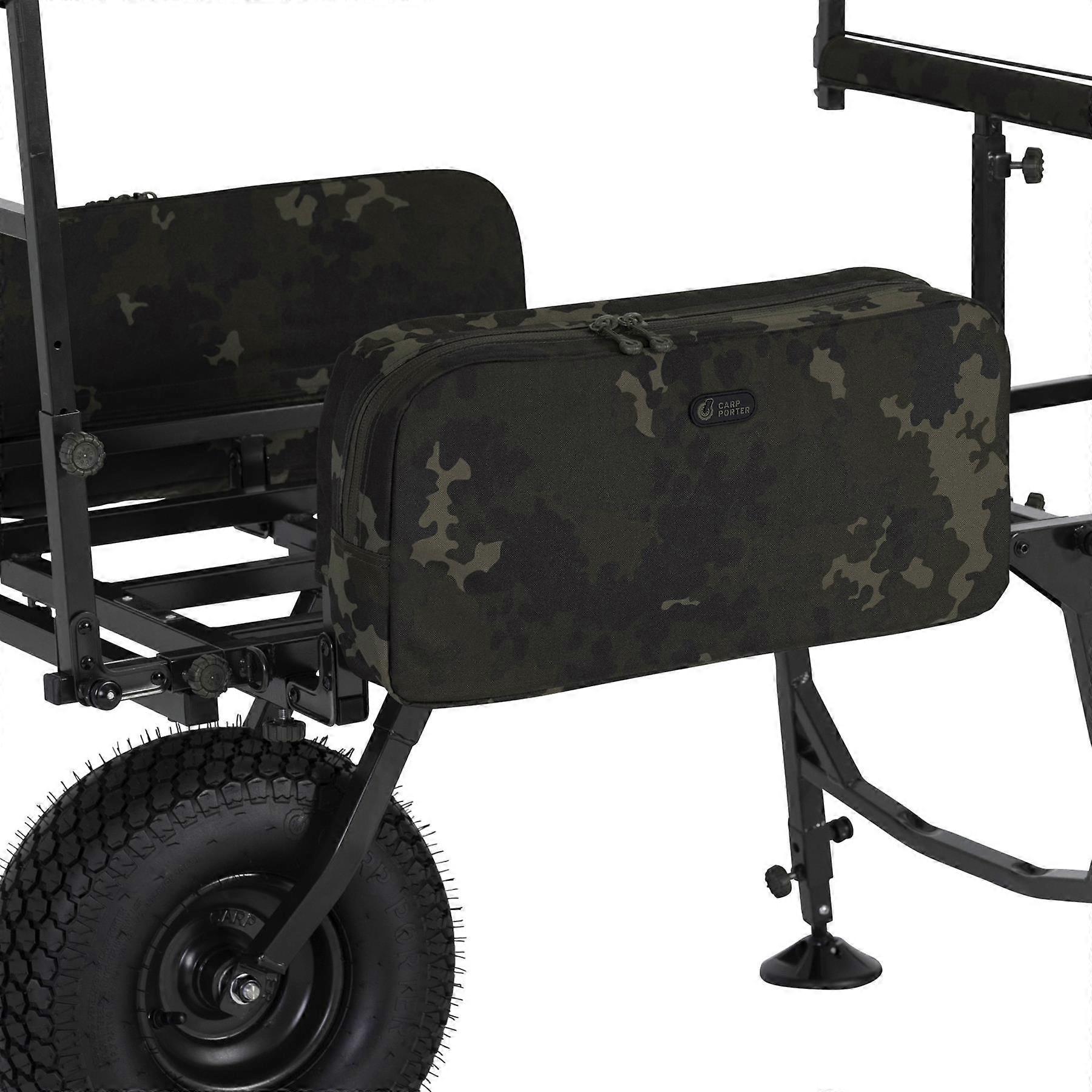 Carp Porter Side Bar Bags Small Dark Kamo