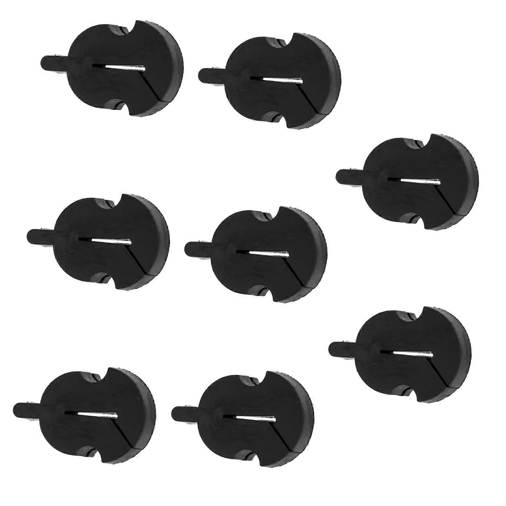 8pcs Rubber Violin Mute for Practice, Noise Reduction, Tone Preservation, Easy Install for Beginners