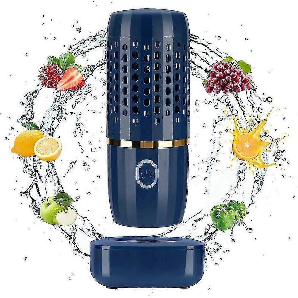 Fruit and vegetable cleaning machine, USB rechargeable food purifier, automatic household use